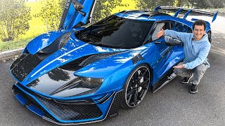 2 MILLION EURO FORD GT by MANSORY Test drive Le Mansory [upl. by Rratsal]