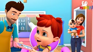 Haircut Song  Baby Needs Haircut  Nursery Rhymes for Kids  Go Monty [upl. by Lester]