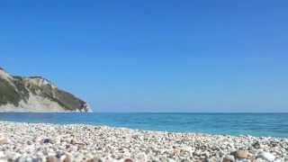 Spiaggia di Mezzavalle  Ancona  Riviera del Conero [upl. by Arvie]