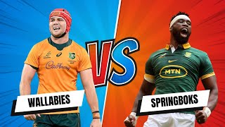 WALLABIES VS SPRINGBOKS  TEST 1 2024 PREVIEW [upl. by Atiuqel293]