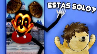 EL TERROR DEBAJO DEL DISFRAZ DE MICKEY MOUSE NO TE ACERQUES  Hilos con cheems [upl. by Yemorej]