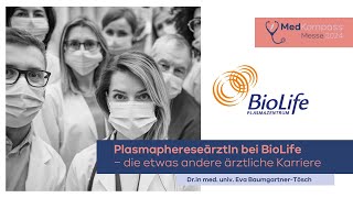 Plasmaphereseärztin bei Bio Life [upl. by Ybot]