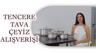 ÇEYİZ ALIŞVERİŞİ 🤍 TEFAL İNGENİO  WMF TENCERE SETİ tefal wmf çeyiz [upl. by Virgil]