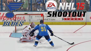 NHL 15 Shootout Commentary ep 22 quotTARAFORSBEG  St Louisquot [upl. by Traver]