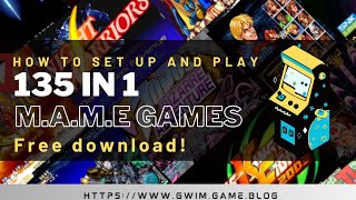 The easiest way to set up and play MAME games 135 in 1 pack on android [upl. by Osanna210]