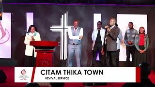 REVIVAL SERVICE  CITAM THIKA TOWN  050723 [upl. by Elleimac374]