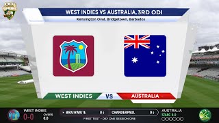 🔴 Live Australia Vs West Indies – 2nd T20  AUS Vs WI Live Match Today  Australia vs West Indies [upl. by Nolahp]