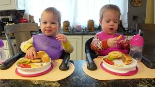 Twins try dill pickle [upl. by Etana]