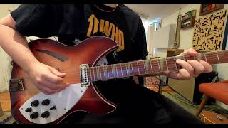 Flatwounds vs Roundwounds on a Rickenbacker 12 String A Shootout [upl. by Htrag115]