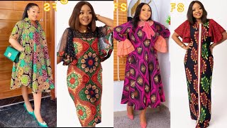 🆕️NOUVELLES TENDANCES DE MODÈLE DE ROBE EN PAGNE AFRICAINE CHIC ET ÉLÉGANT POUR FEMMES wax 2024 [upl. by Nelleus846]