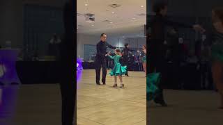 7 years old Amanda  Ballroom Dance Champion 2021 shorts [upl. by Onairotciv]