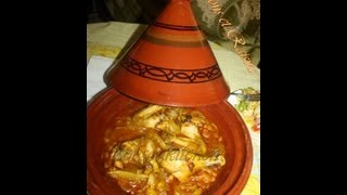 Tajine au Poulet et RaisinsChicken Tagine with Onions and RaisinsSousoukitchen [upl. by Rimahs]