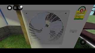 2 brand new houses with air conditioners in Roblox [upl. by Nauwtna94]