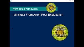 Mimikatzframework 2  What is Mimikatz [upl. by Persson120]