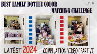 FAMILY GAME SHOW🚨 BOTTLE COLOR MATCHING  PICK A NUMBER CHALLENGE  LATEST 2024 COMPILATION VIDEO [upl. by Heuser]