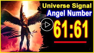 Angel Number 6161  What Are You Seeing 6161  Universe Message [upl. by Dhiman]