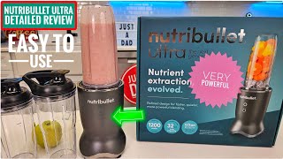 NEW Nutribullet Ultra Blender Review amp How To Make a Smoothie [upl. by Attiuqehs209]