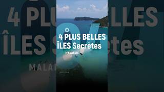 Les 4 plus belles îles secrètes de malaisie  paradis plage beach [upl. by Anaidirib]