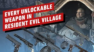 Every Unlockable Weapon In Resident Evil Village [upl. by Terr]