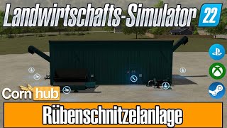 LS22 Mods  Rübenschnitzelanlage  LS22 Modvorstellung [upl. by Annorah879]