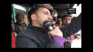 Protest in Kargil Ladakh against Gilgit Chilas Carnage [upl. by Nodarb]