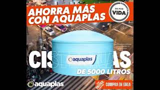 CISTERNA DE 5000 LITROS MARCA AQUAPLAS DE VENTA EN HOME DEPOT PUEBLA Y TLAXCALA [upl. by Abel271]