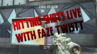 FaZe Twistt Hitting Shots LIVE in FFA [upl. by Robson]