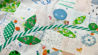 Needle Turn Appliqué Tutorial 2  Leaves and Bias Binding [upl. by Greenleaf]