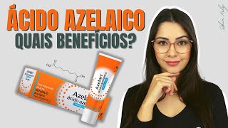 AZELAN ácido azelaico Para tratar ACNE ROSÁCEA MELASMA e outras formas de Manchas de Pele [upl. by Navad]