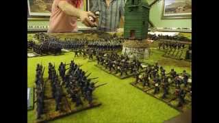 Battle 98 Battle of Dybbol 1864 2nd Schleswig War Black Powder 28mm [upl. by Hoang]