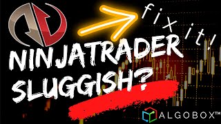 NINJATRADER SLOW USE THIS STANDARD MAINTENANCE ROUTINE 🔴 Faster Speed [upl. by Raman197]