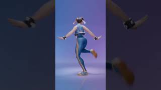 TELL YOUR GIRLFRIEND Emote but Chun li is doing it fortnite fortniteemote [upl. by Sachsse]