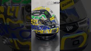 LANDO NORRIS 2024 MONACO GP FORMULA 1 HELMET  AYRTON SENNA TRIBUTE [upl. by Avie769]