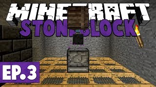 Minecraft StoneBlock  Free Power 3 Modded Questing Survival [upl. by Horbal29]