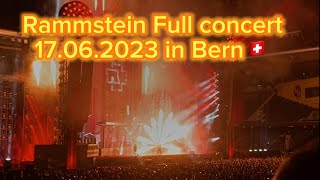 Rammstein Live from Bern 17062023 Full Concert Film  Pippo11 [upl. by Lesya]