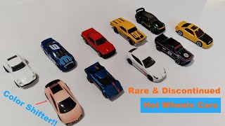 10 Rare amp Discontinued Hot Wheels Cars Vol11 [upl. by Eillen]