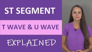 Parts of an ECG  EKG Basics  Waves Segments Intervals  Cardiac Physiology [upl. by Elbertina]