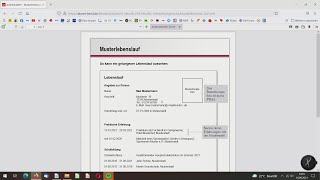 Lebenslauf mit Libre Office erstellen [upl. by Amy]