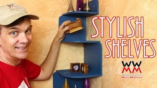 Easy to make corner shelves for your home Only need basic tools [upl. by Fausta]