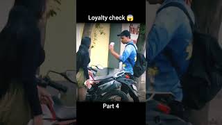 Phone check 😱 Loyalty test gone wrong Girl friend cheat 💔loyaltytest [upl. by Kurzawa]