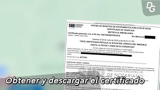 Cómo obtener el certificado de tradición y libertad de un inmueble de forma fácil y sencilla [upl. by Wareing]