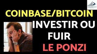 COINBASE en Bourse  fautil Acheter ou FUIR le Bitcoin Mise au point [upl. by Eohce]