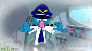 Sesame Street Grover the Pilot [upl. by Marlowe]