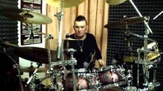 Christina Aguilera  Somethings Got a Hold on me Drum Cover Mika Ronos [upl. by Ardra]