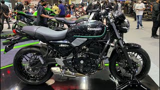 2022 Kawasaki Z650RS at Bangkok Moto Expo by Kawasaki Thailand All new Kawasaki z650rs 2022 [upl. by Einaj377]