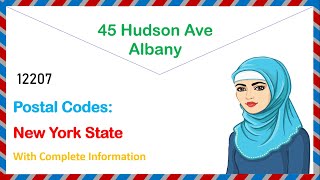 Zip Code Albany 45 Hudson Ave County Albany NY USA Postal Code lati 4265657 longi 7374749 [upl. by Iegres]