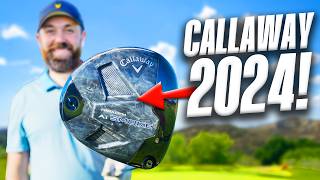 NEW 2024 DRIVER  CALLAWAY PARADYM AI SMOKE REVIEW [upl. by Smaoht114]