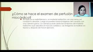 explicación sobre la medicina nuclear procedimiento de perfusión del miocardio [upl. by Tedman42]