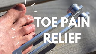 Healing Your Toe Injuries with SOUND THERAPY [upl. by Tonye]