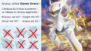 ARCEUS A OBTENU DANSE DRACO EN 9G ET CEST ABUSÉ à nouveau le meilleur pokémon du jeu [upl. by Letsirhc415]